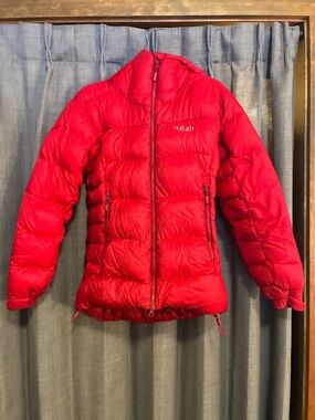 Rab Women's Red Insulated Puffer Jacket